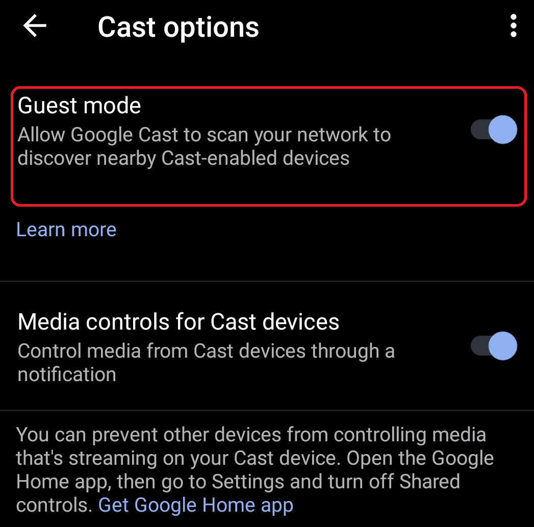 chromecast-guest-mode-android-settings chromecast guest mode android settings