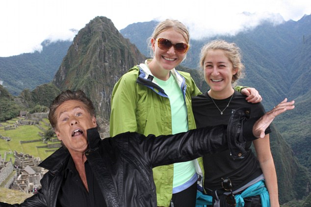 You've been hoffed: Google Plus is rolling out an prolongation that adds David Hasselhoff into your photos as a photobomb