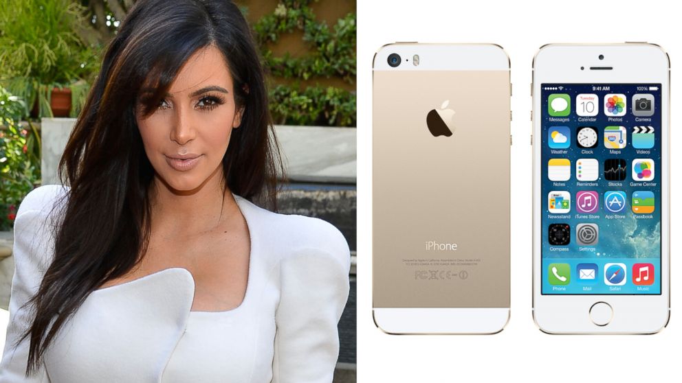 PHOTO: Employees for Apple reportedly call a iPhone 5S Gold The Kardashian phone.