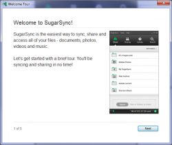 SugarSync Screen