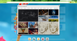 X New Tab Page Cloud Wallpapers