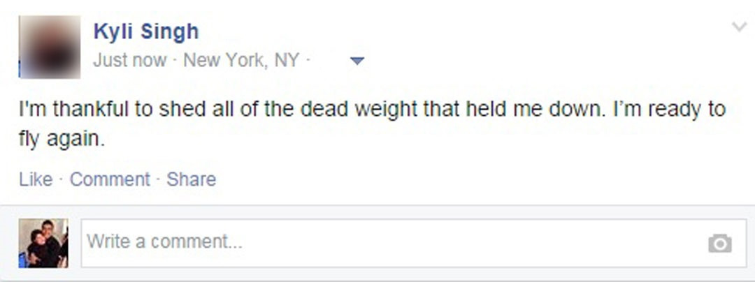 Facebook standing 