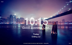 Momentum for Chrome