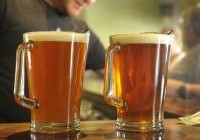 FILE -- Two beers at the Mountain Toad Brewing in Golden, Colorado.