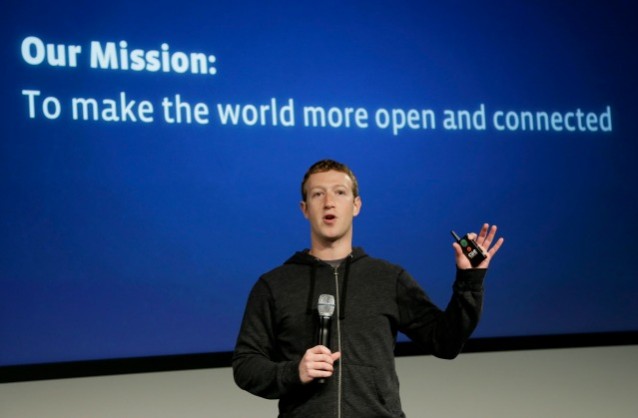 Zuckerberg Facebook Mission
